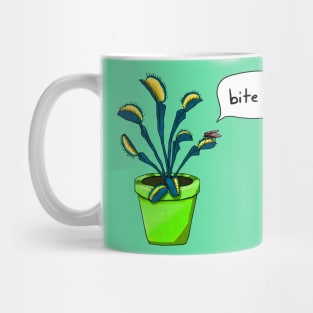 Bite Me Venus Flytrap - Green Mug